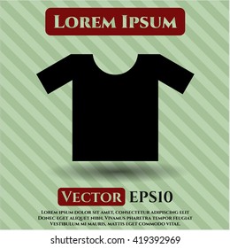 shirt icon vector symbol flat eps jpg app web concept website