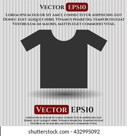 shirt icon vector symbol flat eps jpg app web concept website