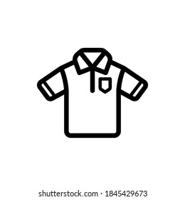 shirt icon vector symbol template