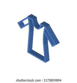 Shirt isometric left top view 3D icon