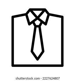 shirt line icon illustration vector graphic