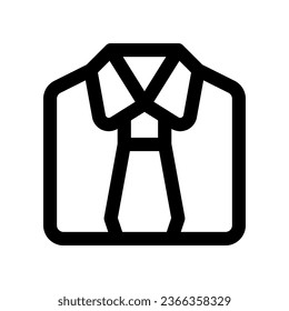 shirt line icon. vector icon for your website, mobile, presentation, and logo design.
