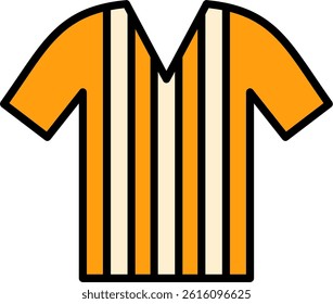 Shirt Line Vector Icon Design