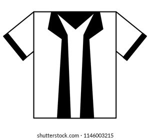 shirt man isolated icon