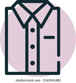 vector de camisetas para la presentación de iconos de símbolo del sitio web
