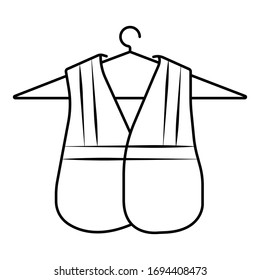 shirt on hanger fashion shopping line style
