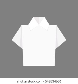 Shirt origami Vector Design