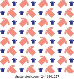 Shirt outstanding trendy multicolor repeating pattern vector illustration design