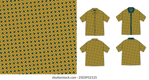 Shirt pattern, Patterns for screen printing, Fabric patterns for sewing shirts