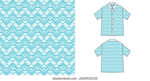 Shirt pattern, Patterns for screen printing, Fabric patterns for sewing shirts
