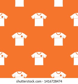 Shirt pattern vector orange for any web design best