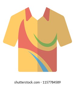 
A shirt for players representing a team for specific country
