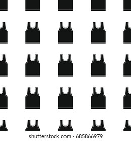 Shirt seamless pattern vector illustration background. Black silhouette Shirt stylish texture. Repeating Shirt seamless pattern background for clothes design