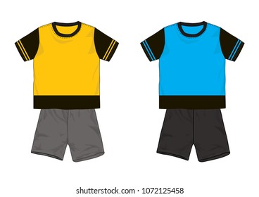 shirt and shorts