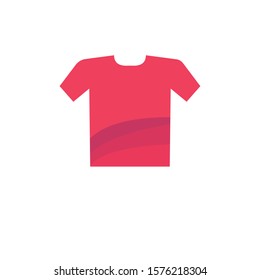 shirt simple clip art vector illustration