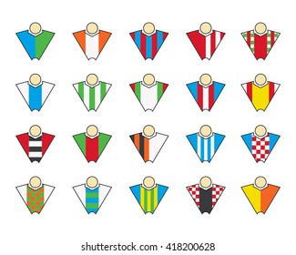 Shirt sport jersey icons