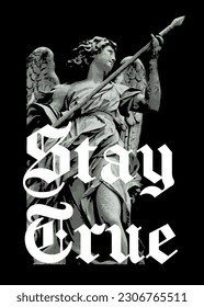 Shirt Streetwear Design Stay True By Pentink Studio