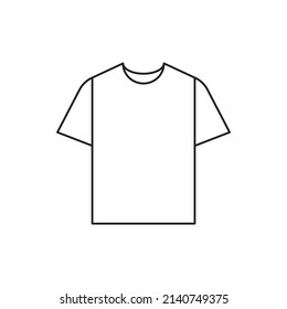 shirt for symbol icon website presentation