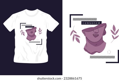 shirt, t, design, graphic, print, vector, art, man, greek, cool, slogan, statue, vintage, retro, half face, typography, roman, apparel, background, collage, tee, drawing, antique, ancient, sculpture,