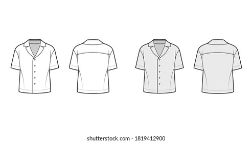 Shirt Technical Sketch Print On Back Stock Vector (Royalty Free) 1032688294
