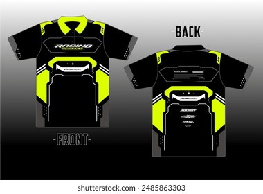 Shirt Vorlage, Racing Jersey Design