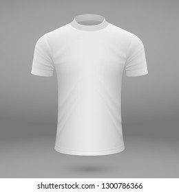 shirt template for soccer jersey. Vector illustration