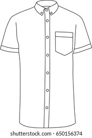 shirt template vector