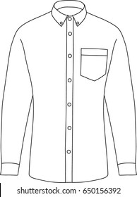 shirt template vector