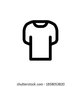 Shirt, t-shirt, Sale related icon - Thin line, outline - EPS Vector