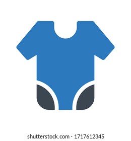shirt vector glyph color icon 