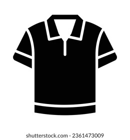 Shirt Vector Glyph Icon For Personal And Commercial Use.
