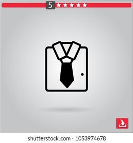Shirt Vector Icon Stock Vector (Royalty Free) 1053974678 | Shutterstock