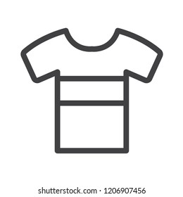 Shirt vector icon
