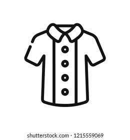 Shirt vector icon
