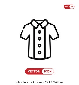 Shirt vector icon