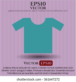 Icono vectorial de la camiseta