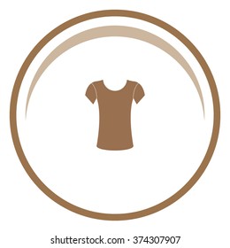 Shirt vector icon.