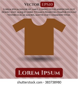 Shirt vector icon