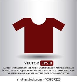 Shirt vector icon