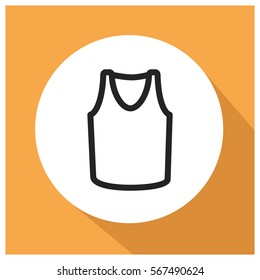 Shirt vector icon