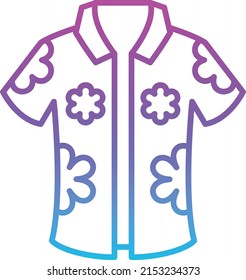 Shirt vector icon. Can be used for printing, mobile and web applications.