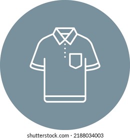Shirt vector icon. Can be used for printing, mobile and web applications.