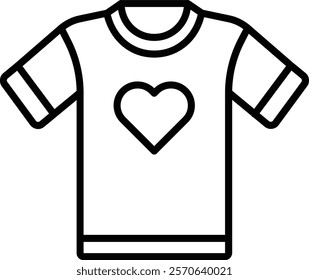 Shirt vector icon. Can be used for printing, mobile and web applications.