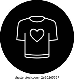 Shirt vector icon. Can be used for printing, mobile and web applications.