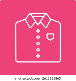 Shirt vector icon. Can be used for printing, mobile and web applications.