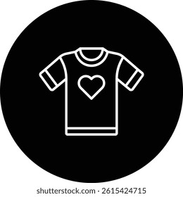 Shirt vector icon. Can be used for printing, mobile and web applications.