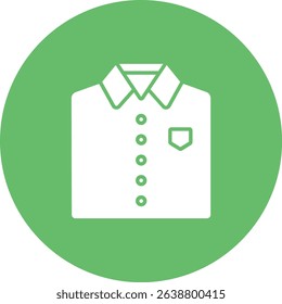 Shirt vector icon. Can be used for printing, mobile and web applications.