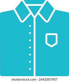 Shirt vector icon. Can be used for printing, mobile and web applications.