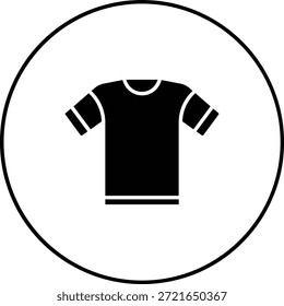 Icono de Vector de camisa. Se puede utilizar para aplicaciones de impresión, móviles y de Web.