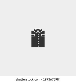 Shirt vector icon illustration sign